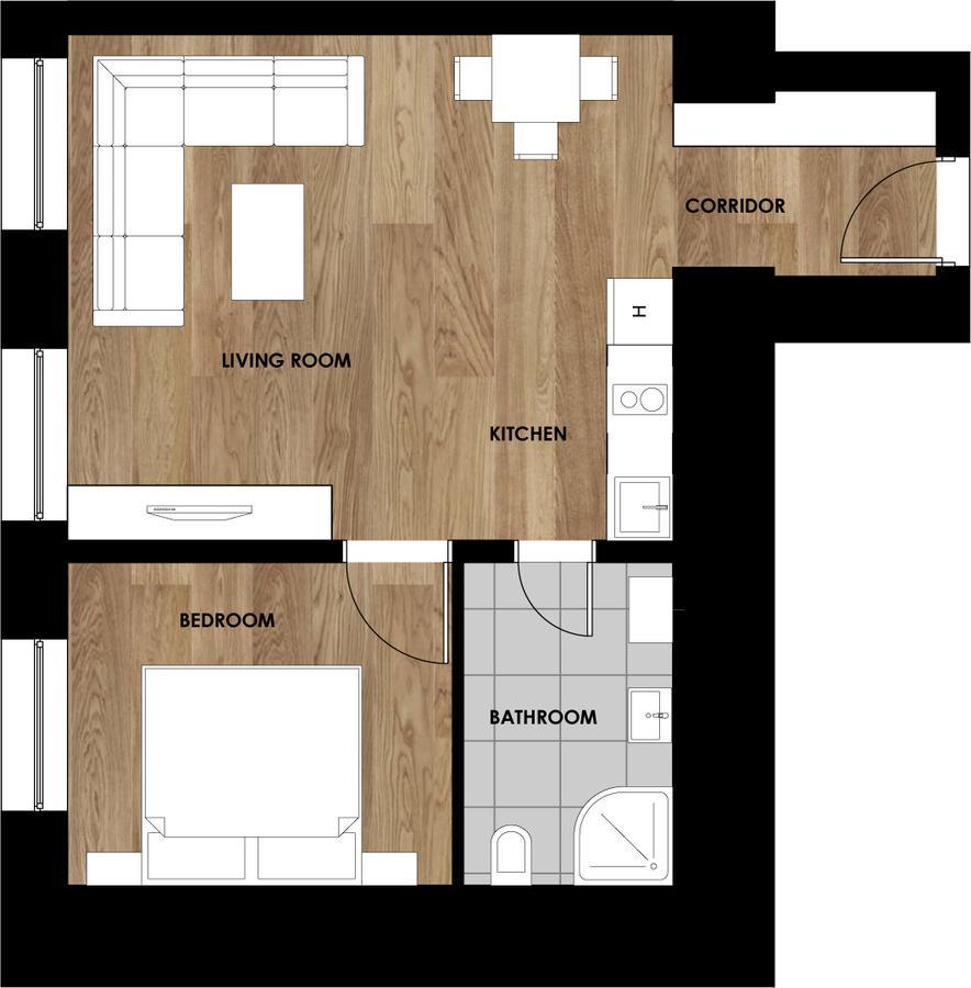 Brill Budapest Apartments Eksteriør billede